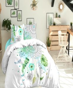 REVE TROPICAL MULTICOLORE HC 240x220 PLACEE + 2TAIES PLACEES - Multicolore