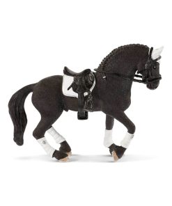 Figurine étalon Frison concours équestre - N/A