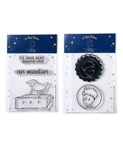 5 Tampons transparents Le Petit Prince Mouton et Portraits - N/A