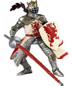 Figurine Roi au dragon rouge - N/A