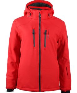 Blouson softshell femme ANADI - Rouge