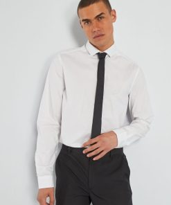 Chemise + cravate - blanc