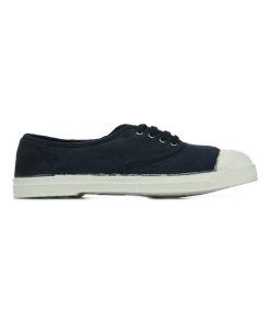 Baskets Bensimon Tennis Lacets - Bleu marine