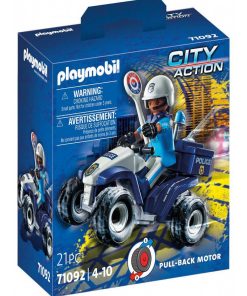 71092 'playmobil' Policier Et Quad - N/A