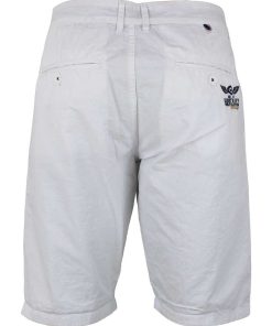 Bermuda garçon ECATHAR - Blanc