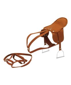 Selle pour chevaux Happy People - Marron