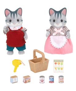 Sylvanian Family 5047 : Chats gris commerçants - N/A