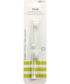 Lot de 2 têtes de brosses à dents de rechange Sönik pour bambin - Blanc