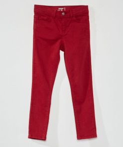 Jean skinny 5 poches - Rouge