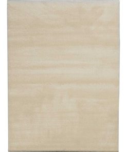 Tapis salon 160x230 TOPAL LUXE Crème OEKO TEX idéal pour le salon - Ecru