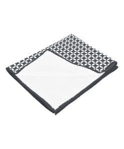 Torchon vaisselle Geoflower - Noir