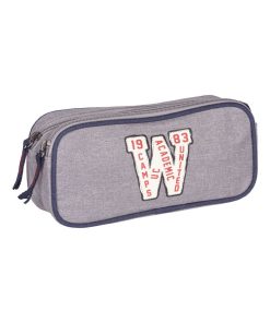 FOURRE-TOUT DOUBLE COMPARTIMENT CAMPS WARRIORS - Bleu marine