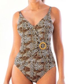 Maillot de bain 1 pièce gainant sans armatures Alba - Noir