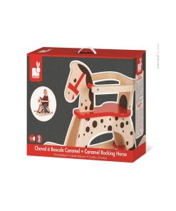 Cheval En Bois A Bascule Caramel - N/A