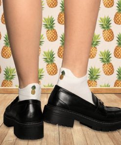 Socquettes En Coton Fruits- Sockup- 35-42 - Jaune
