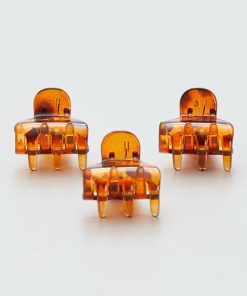 Lot de 3 pinces crabes - écaille