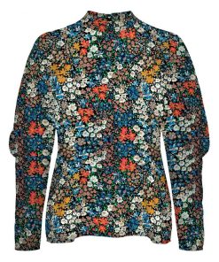 Top à motifs Vero Moda - Bleu