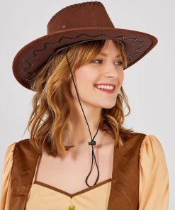 Chapeau de cow boy - marron