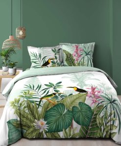 Parure Housse de couette + taie Collection Ile de Samoa - Multicolore