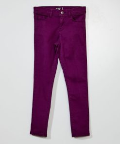 Jean skinny 5 poches - Violet