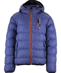 Doudoune de ski garçon ECARF - Bleu marine