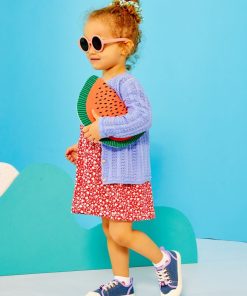Gilet en maille fantaisie - Violet