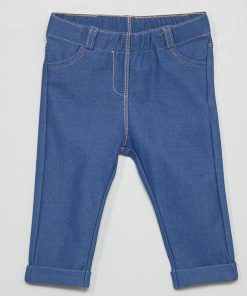 Pantalon tregging - Bleu
