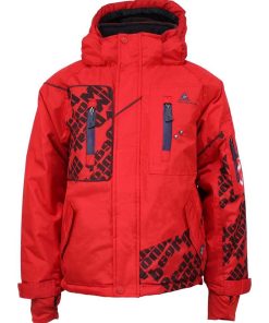 Ensemble de ski garçon ESLALOB - Rouge