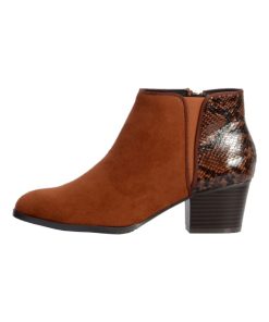 Bottines The Divine Factory QL4046 - Marron