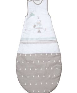 ROBA Gigoteuse Bébé "Indibear"- Sac de Couchage - Toute L'année - Marron cappuccino
