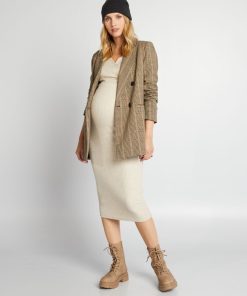Robe d'allaitement - Beige
