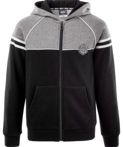 Bejo - Veste à capuche TAMIS - Noir Gris