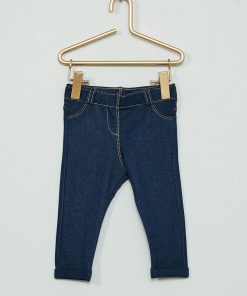 Pantalon tregging - bleu brut