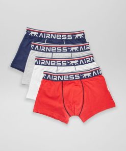 Lot de 4 boxers 'Airness' - noir