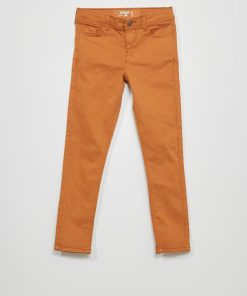 Jean skinny 5 poches - JAUNE
