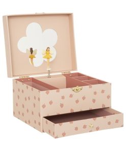 Boite à musique et bijoux Summer - Rose