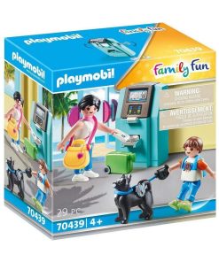 Playmobil 70439 Family Fun - Beach hotel : Vacanciers et distributeur automatique - N/A