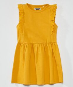 Robe en jersey - ORANGE