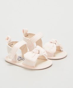 Sandales ouvertes 'Minnie' - Rose