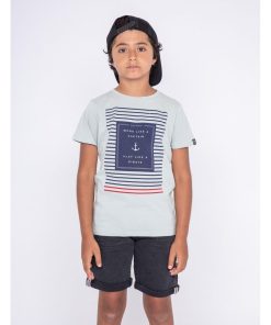 T-shirt col rond NEVEO-J - Gris