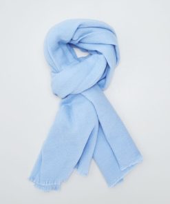 Grande écharpe toucher doux - Bleu