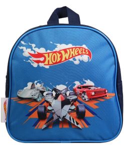 BAGTROTTER Sac à dos gouter 24 cm maternelle Hot Wheels Bleu - Bleu