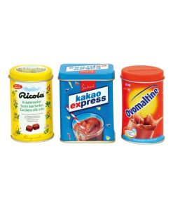 Ricola, Ovomaltine, Boîte de conserve en métal de Suchard - N/A