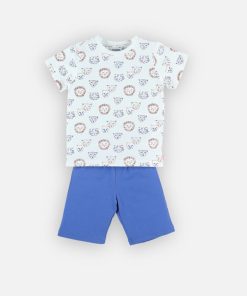 Pyjama 2 pièces, et - Blanc