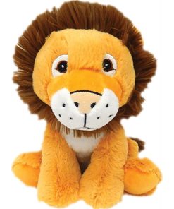 Peluche Bouillotte Lion - Made in France - Jaune