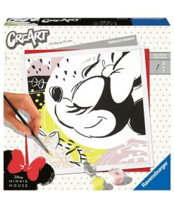 CreArt Peinture au numéro : Carré - DS Minnie Mouse - N/A