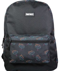 BAGTROTTER Sac à dos 1 compartiment 40 cm Fortnite Noir All Over - Noir