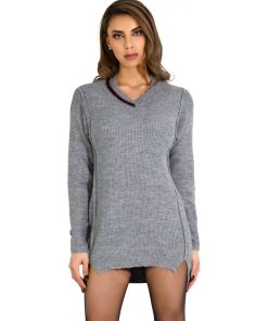 Robe Pull en laine Kebello - Gris