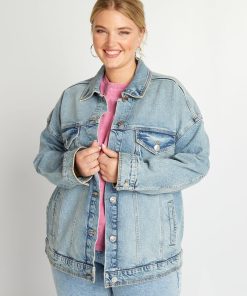 Veste en jean - 4 poches - Bleu