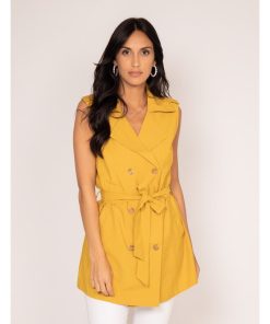 Veste sans manches ULIANA - Moutarde